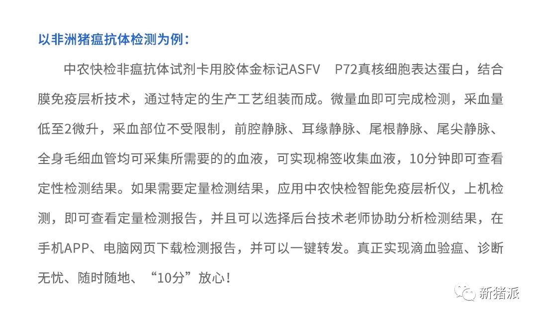 30分钟出报告?猪场超快检时代已经来临!