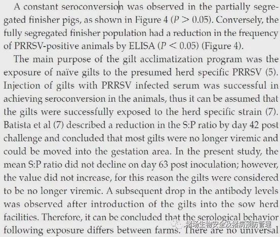 后备母猪蓝耳病血清驯化方案详解